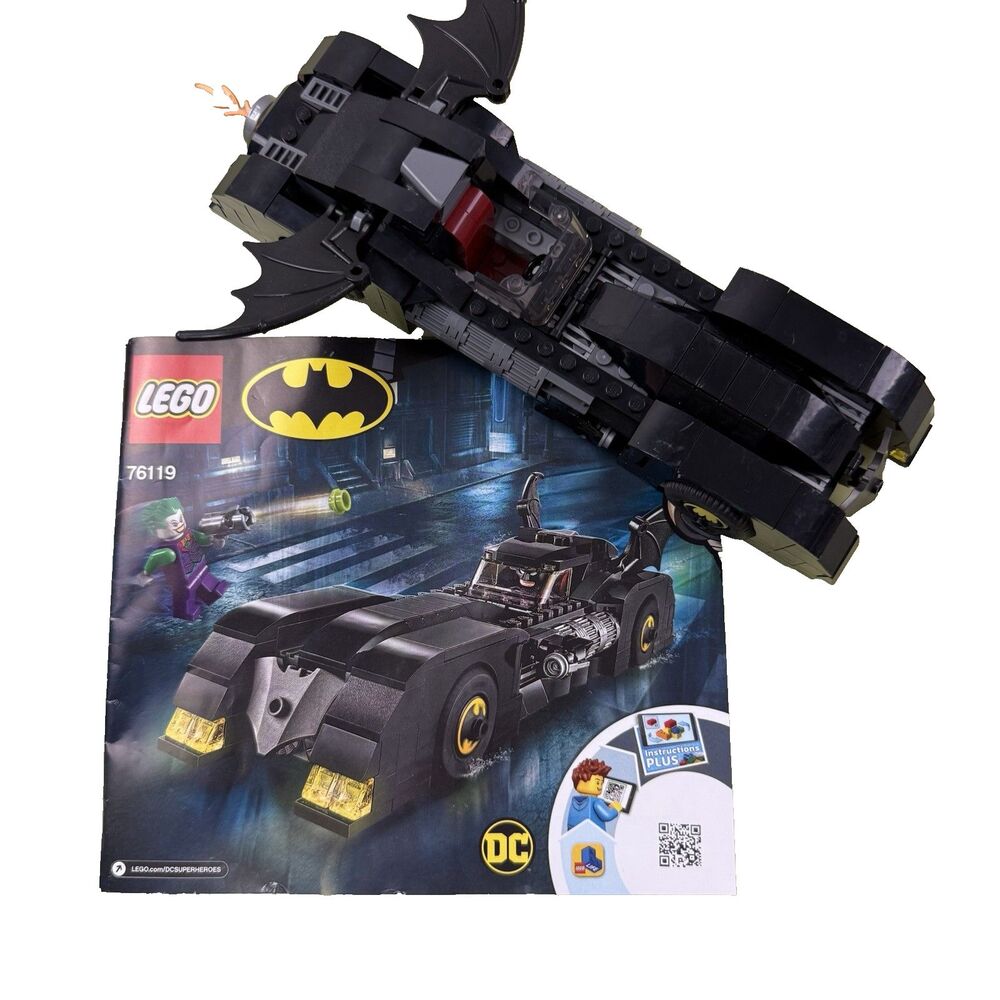 LEGO Super Heroes Batmobile Pursuit of The Joker 76119 Manual INCOMPLETE